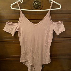 American Eagle Light Pink Body Suit Size Medium